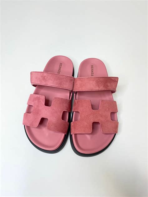 hermes chypre sandals pink|Hermes chypre sandals men.